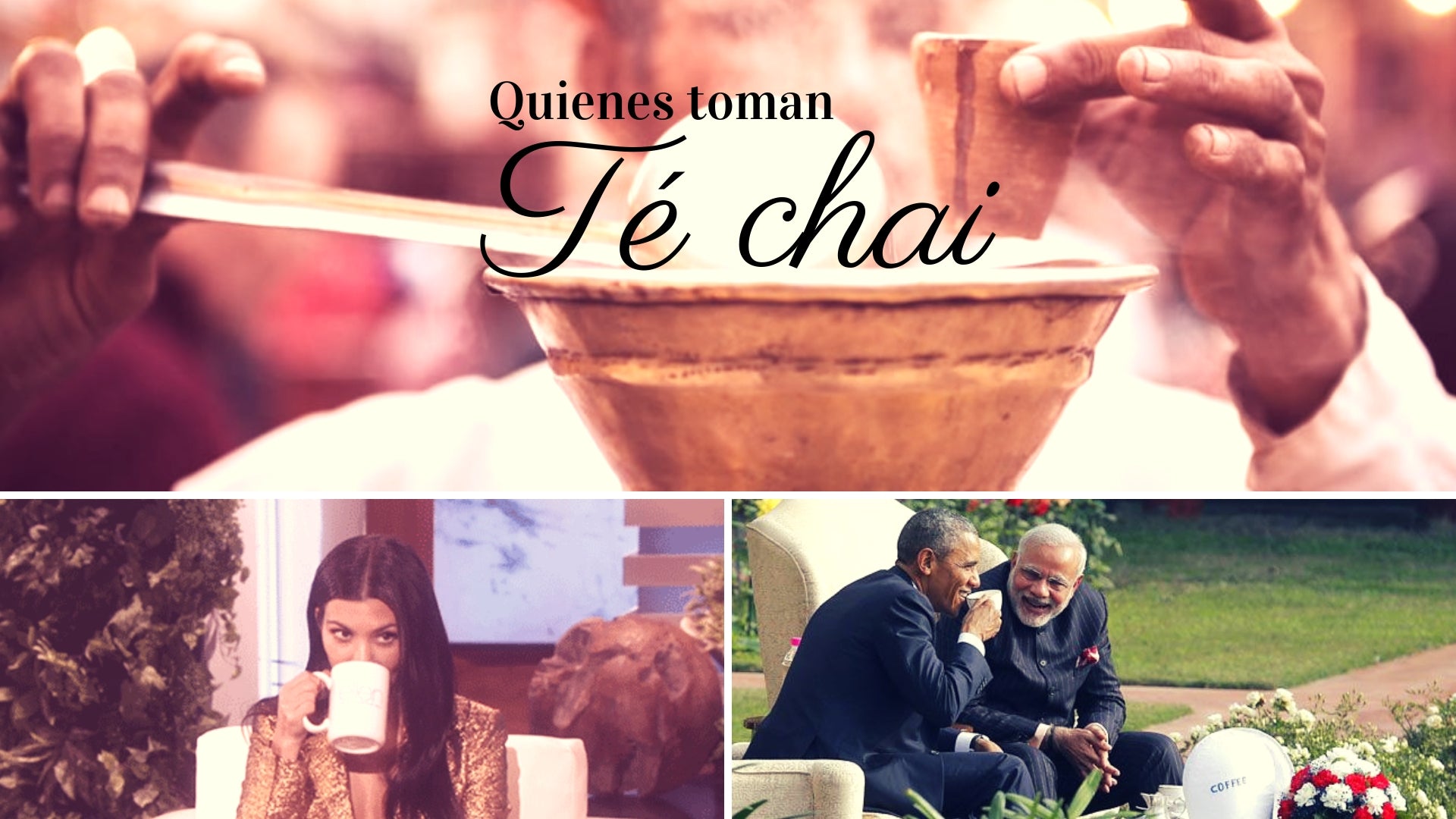 ¿Quiénes beben té chai?