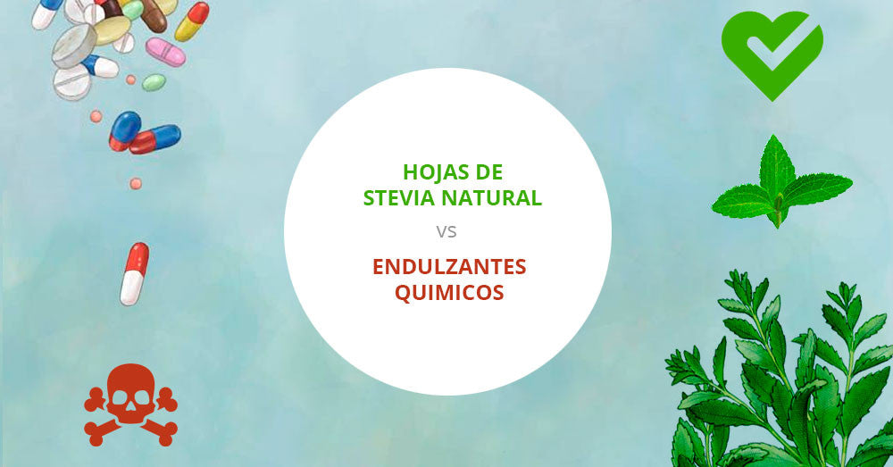 Stevia natural vs Stevia química