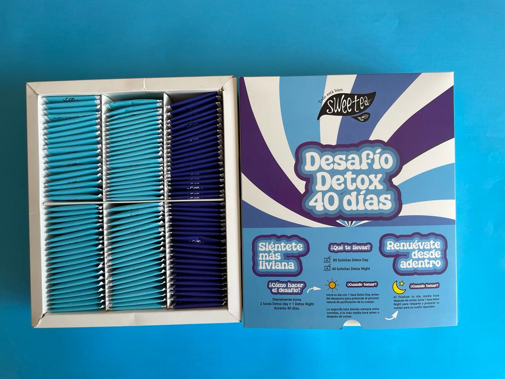 Desafío de Té Detox Consumibles / Bebidas e Infusiones / Té e Infusiones Sweetea
