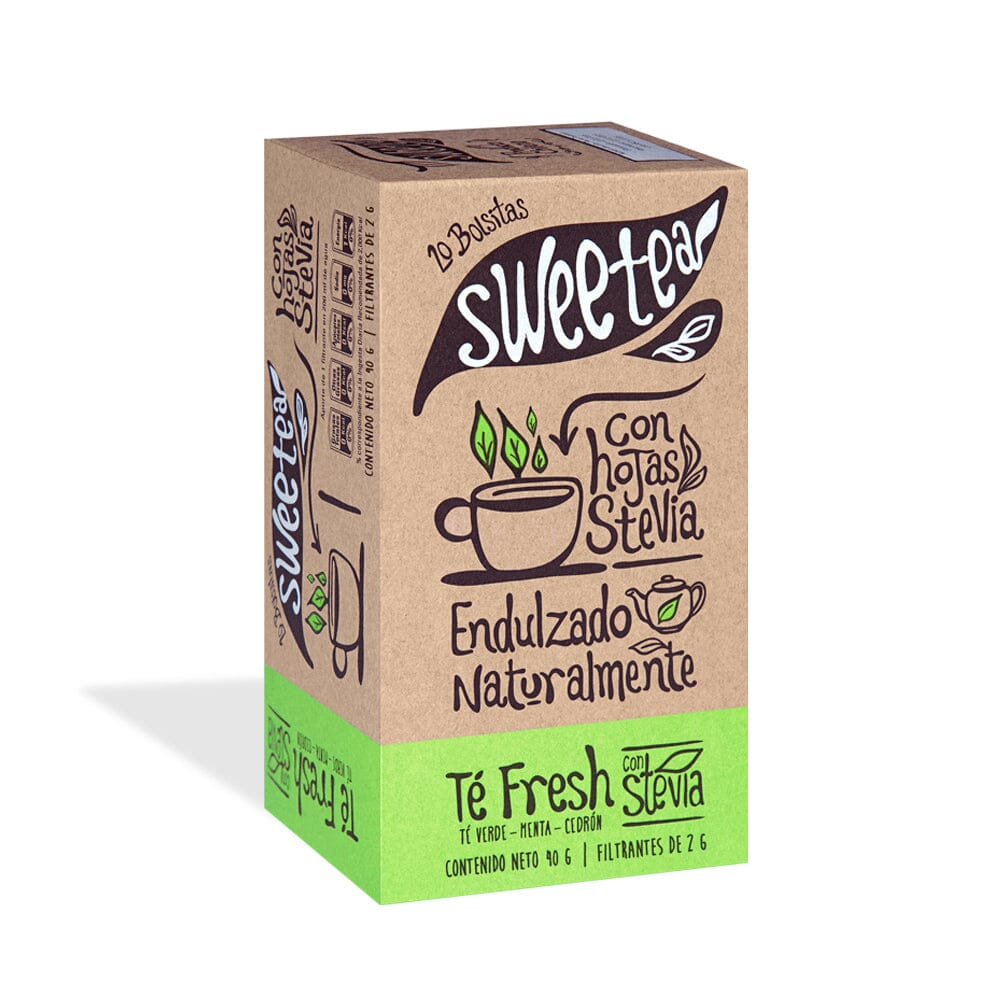 Té Fresh: Té Verde con Menta con Menta y Cedrón web Sweetea