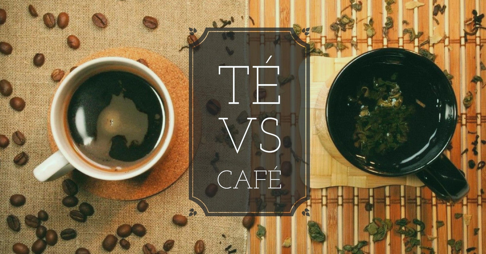 7 diferencias entre el té y el café