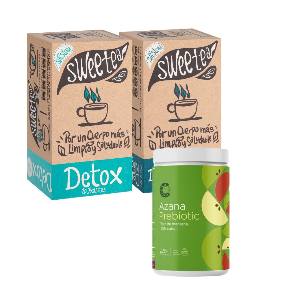 Desafío Detox y Fibra Sin Stevia Consumibles / Bebidas e Infusiones / Té e Infusiones Sweetea 15 días sin stevia 